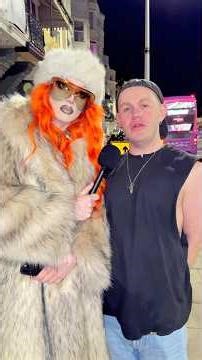 honestly the FILTH😱 hosts: Scaredy Kat & ALIK #dragqueenstreetinterview #scaredykat #alikqueen