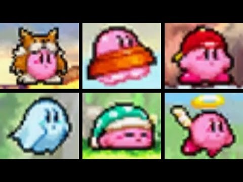 Kirby: Squeak Squad - All Copy Abilities