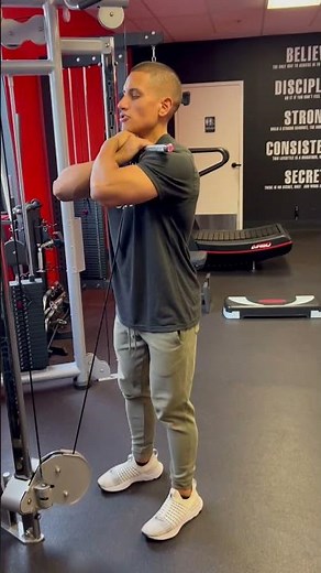 How to do Cable Front Squats!