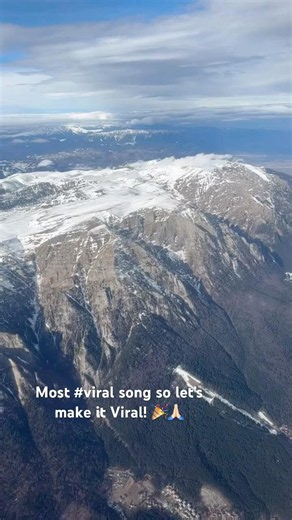 Flying Over Snow-Covered Mountains 🏔️❄️ | Unreal Winter Views #shorts