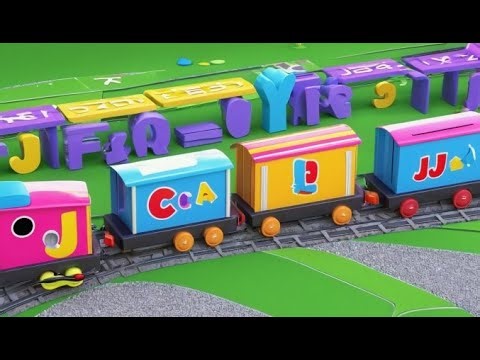 Choo Choo ABC Train | Fun Alphabet Song for Kids | Learning Letters with Toddlers
