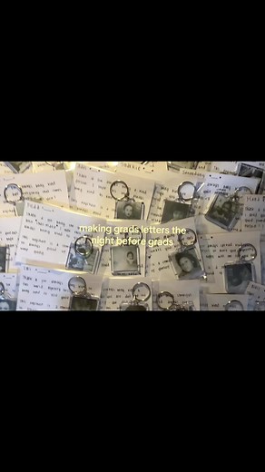 Making Graduation Letters: A Last-Minute Gift
