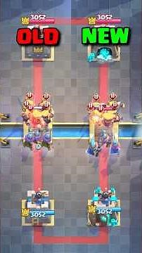 New Three Musketeers VS Old Musketeers #clashroyale #shorts