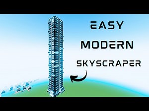 Minecraft: Easy Modern Skyscraper Tutorial