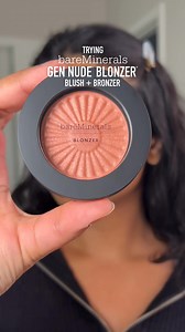 4K views | Achieve a naturally luminous, rosy glow in a silky, weightless formula with GEN NUDE® BLONZER®. | bareMinerals | Facebook