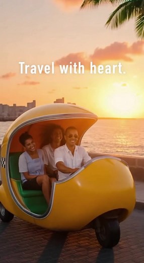 In Havana, the Coco Taxi is more than a ride — it’s music, laughter, and pure joy. Yes, the price is negotiable — but you tip for the experience. 🇨🇺🚕🎶 #Havana #CubaTravel #CocoTaxi #TravelTips #HavanaVibes #LocalCulture #TravelSmart #Shorts | Fabulous Cities
