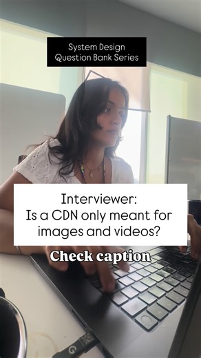Shirishti Jain on Instagram: "No. A CDN is not limited to images and videos. It can also be used for APIs — including authenticated APIs - if designed carefully. Yes, APIs can be cached on a CDN, but with rules: 1. Cache only safe requests - Cache GET APIs - Never cache POST / PUT / DELETE 2. Cache key must include identity - Cache key = URL + user token / auth header - Prevents data leakage between users 3. Token-based caching - Short-lived access tokens - CDN respects token expiry 4. Writes by