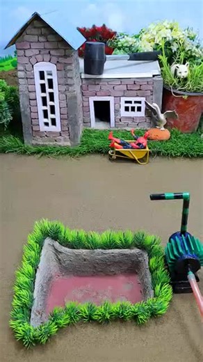 DIY Mini Tractor with Water Pump Project