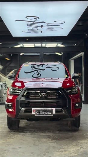 FULL PPF FOR THIS TOYOTA HILUX USING PROSHIELD PAINT PROTECTION FILM (BASE) #proshieldplusppf #washautority | Wash Autority