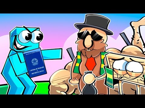 E se Todos os Brainrots Trabalhassem no Minecraft?