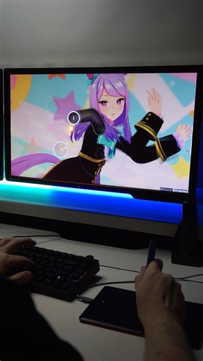 Mejiro McQueen Style #osu #gameplay #umamusume