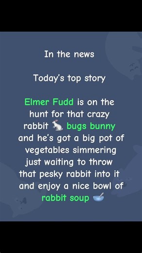 In the news :Direct from the cooks kitchen