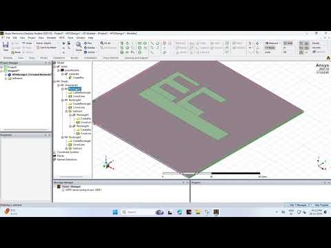 ECE Shaped Antenna Design