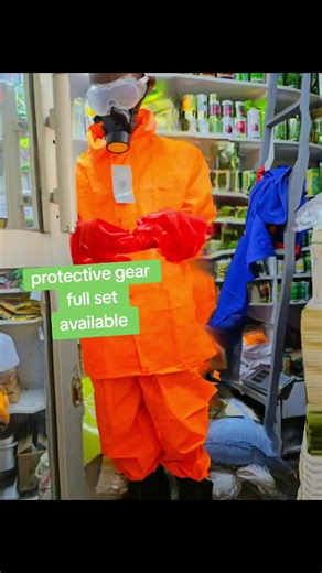 Protective Gear for Safe Spraying and Fumigating