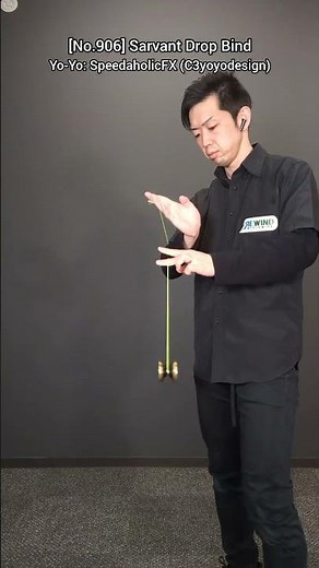 [No.906]🪀Today's Yo-Yo Trick & Tutorial: Sarvant Drop Bind #yoyo #yoyotricks #tutorial