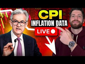 🔴LIVE DAY TRADING OPEN! | CPI INFLATION COOLS! | STOCK MARKET & POWELL CUT?