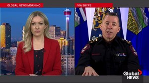 Calgary Police Chief Mark Neufeld on officer-involved shooting, Alberta sheriffs announcement