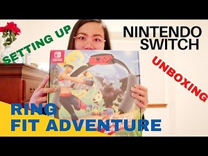 Unboxing and Setting Up the Nintendo Switch Ring Fit Adventure by always jing