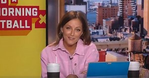 Kay Adams Gives Emotional Goodbye to 'Good Morning Football'