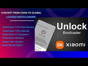 Redmi Note 12R (Sky-River) Convert From China To Global LOCKED BOOTLOADER Firmware |#Global_Firmware