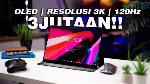 OLED 3K 120Hz Memang Se-BAGUS ini Enak Buat KERJA, Entertainment Juga GAMING UPerfect UColor O2