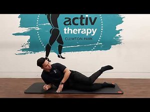 Strengthen your glutes - Hip internal rotation clams