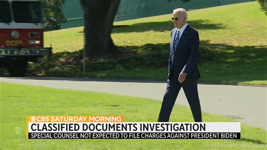 4.8K views · 39 reactions | Th White House is slamming House Republicans' impeachment inquiry into President Joe Biden. CBS News has learned the Department of Justice special counsel's investigation into Biden’s handling of classified documents is almost at an end. | CBS Mornings | Facebook