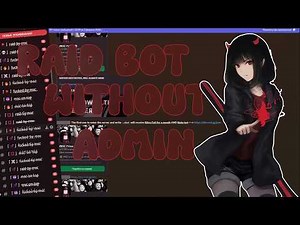 DISCORD RAID BOT | WITHOUT ADMIN 2026