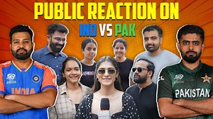 INDIA VS PAKISTAN Indian Fans Reaction on Virat Kohli vs Babar Azam | T20 World Cup 2024