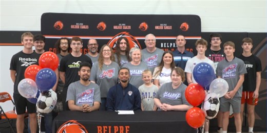 Hunter Terrell signs with Malone University