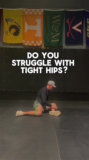 Struggle with tight hips? Try out this exercise! Still in pain or seeking help? Set up an appointment with us today using the link in our BIO! #physicaltherapist #hip #hipmobility