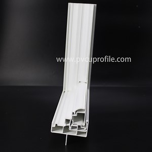 [Hot Item] Single Double Hung Window Glazing Bead UPVC Frame