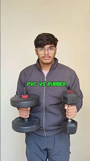 PVC vs Slovic Dumbbells — The Real Difference 🔥