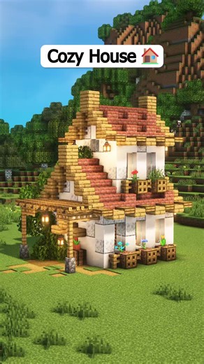 Cozy House Building in Minecraft