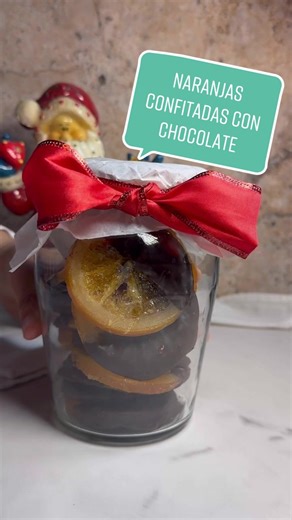 Deliciosas Naranjas Confitadas con Chocolate