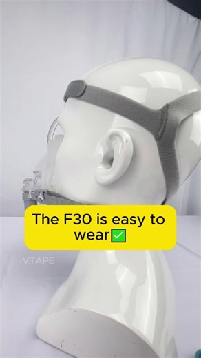 Vtape on Instagram: "Enter the era of self-learning therapy. The F30 SmartAdapt Headgear features embedded micro-sensors and machine learning algorithms that analyze 200 data points per second, automatically adjusting strap tension to prevent leaks before they occur—delivering personalized stabilization that evolves with your sleep patterns. #AdaptiveSeal #BreathingFreedom #SmartTransition #F30SmartAdapt #AICPAP #SmartTherapy #PredictiveSeal"
