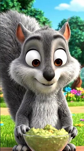 The Most Dramatic Squirrel on the Internet 🐿️ #funny #cartoon #talkingtom #cute #animals