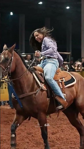 Joclasia Saraiva’s Winning Breakaway Roping Run! 👑🚀