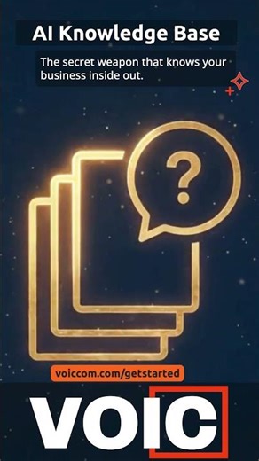 VOIC-AI Knowledge Base #aiknowledge #knowledgebase #aisolution