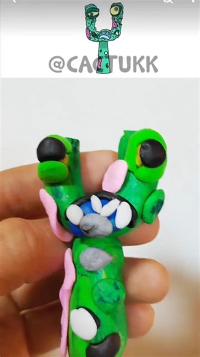 Making Sprunki OC U (from Alphabet Lore) Phase 2 #sprunki #sprunkioc #clay ‪‪@cactukk