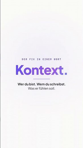 Warum KI-Texte langweilig klingen (und der 1 Fix)