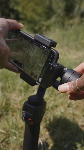 Use The DJI Wireless Mic with The Hohem iSteady M6 #shorts