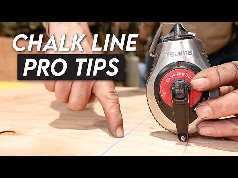 The Chalk Line Hack only Pro Carpenters Use