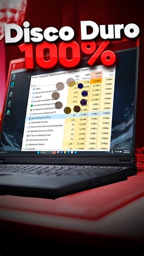 12K views · 216 reactions | ¿Tu computadora se pone lenta de la nada y el disco aparece al 100%?  En este video corto te explico por qué pasa y cómo solucionarlo sin programas raros.  ¿Te pasa seguido o ya lo arreglaste? #Windows #PCLenta #SoporteTecnico #Disco100 #MaztherTutoriales | Mazthertutoriales | Facebook