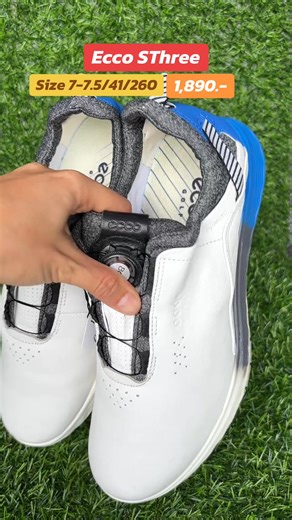 Ecco S-Three 7-7.5/41/260 #golfshoes #รองเท้ากอล์ฟของแท้มือสอง #ร้านรองเท้ากอล์ฟ #รองเท้ากอล์ฟมือสองของแท้ | รองเท้ากอล์ฟมือสองของแท้ กทม golf fashion&shoes bkk