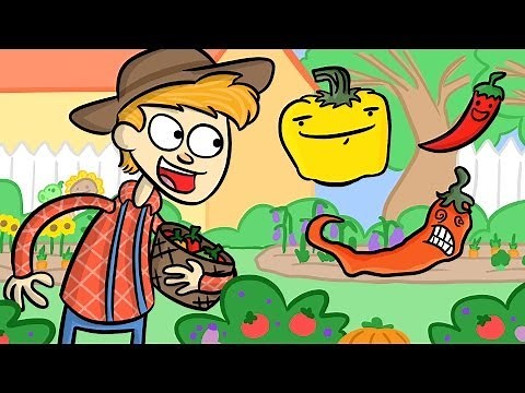 Peter Piper Picked a Peck of Pickled Peppers | Nursery Rhymes for PreSchool Kids | Cool School