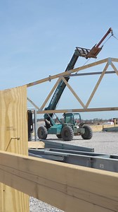 176K views · 796 reactions | In this video, Jared Vanderwall explains how his construction crew hangs pole barn trusses for this 100' x 240' post-frame building.  . . . #fbibuildings #polebarn #postframe #construction #constructionlife #constructionsite #constructionwork #constructionworker #bluecollar #bluecollarlife #howto #farm #farmshop #farmer #reel #reels #reelsfb #reelsvideo #trusses | FBi Buildings, Inc. | Facebook