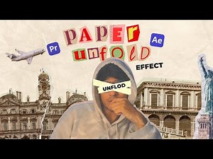 HOW TO EDIT LIKE ALI ABDAAL / PAPER UNFLOD EFFECT