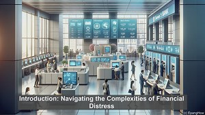 What is the difference between a financial insolvency and a financial bankruptcy