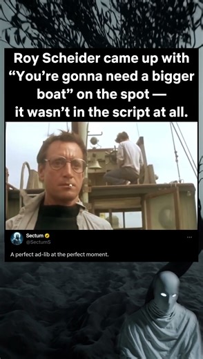 Jaws (1975) — The Line That Wasn’t in the Script